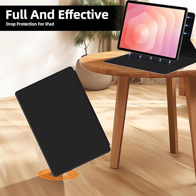 for Samsung Galaxy Tab S11 Casehigh qualit Magnetism Shell LightweightDouble Foldable and deformableScratch ResistantAutomatic Sleep/Wake-up