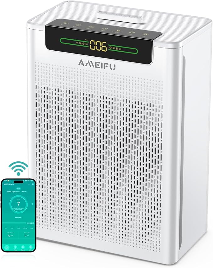 Air Purifiers for Home Large Room Up to 3000 ft², Pet Air Purifier
