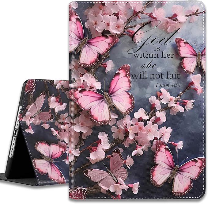 Case for iPad (A16) 11th Generation 11 Inch 2025 / iPad 10th Generation 10.9 Inch 2022 Ultra-Thin Multi-Angle Protective Cover with Auto Sleep/Wake A Dark Horse