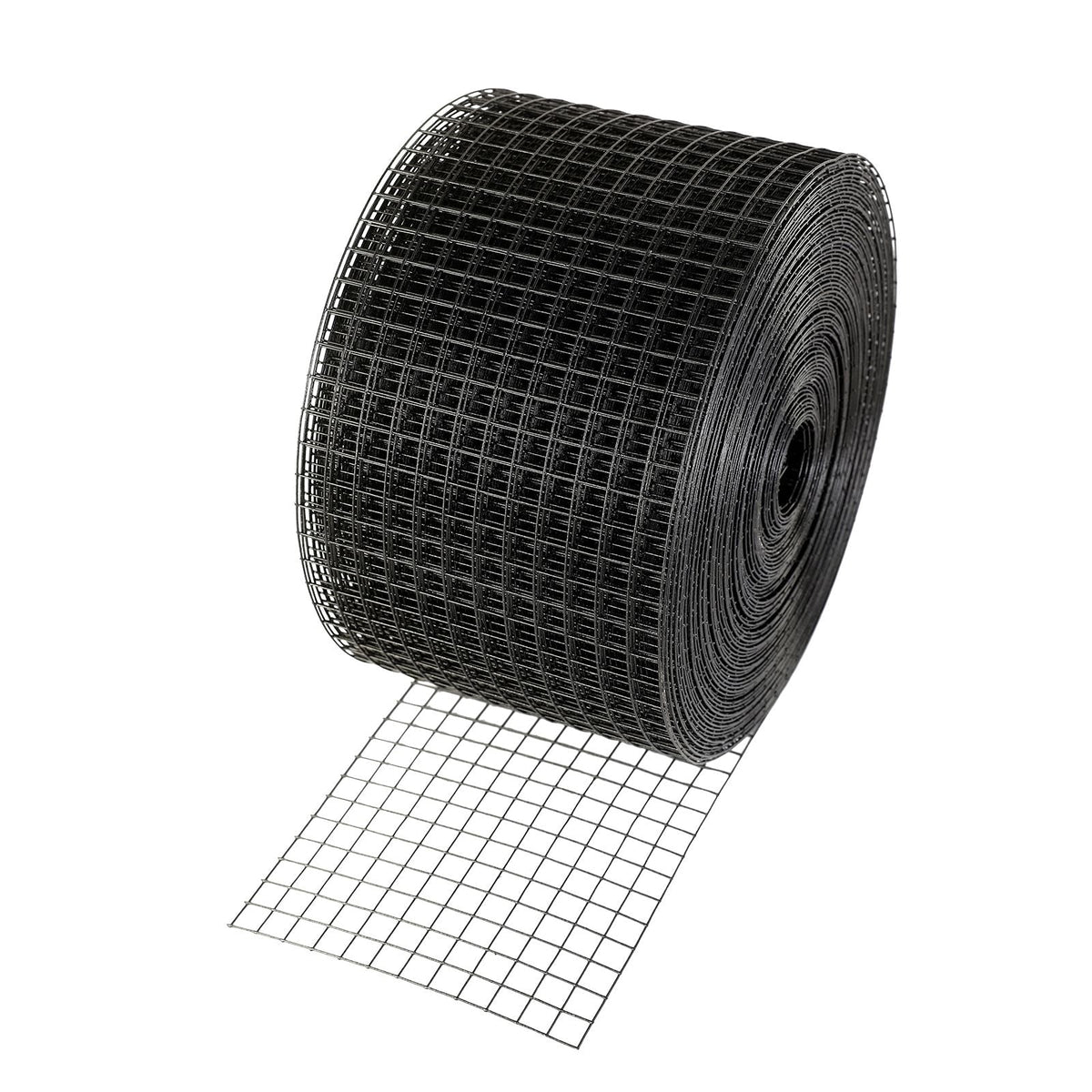 8 inch x 100ft Solar Panel Bird Guard, Critter Guard Roll Kit with 70pcs Aluminum Alloy Fasteners, Solar Panel Guard with Rust-proof PVC Coating, 1/2 inch Wire Roll Mesh