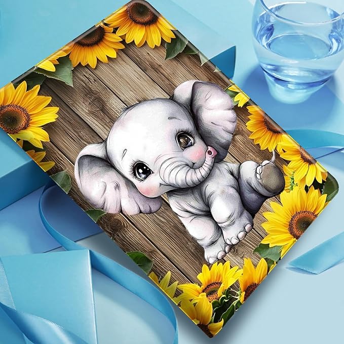 Case for Amazon Fire 7 Tablet 2019/2017 Release 9th/7th Generation PU Leather Smart Protective Cover with Auto Sleep/Wake for Fire 7 2019Dog Wearing Witch Hat Pumpkin