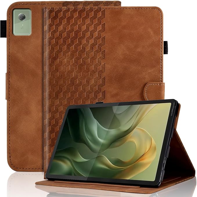 Case for Lenovo Idea Tab 11 Inch 2025 TB-336ZU/TB-336FUMotorola Moto Pad 11 2026PU Leather Multi-Angle ViewingMagnetic Folio Adjustable Stand Shell Foldable Card Holder Woman ManGreen