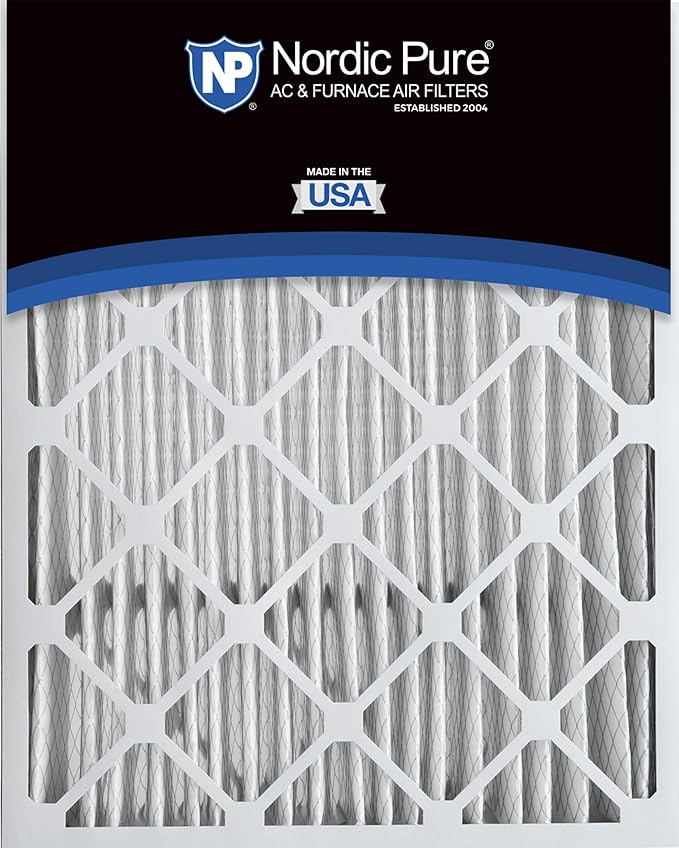 Nordic Pure 20x25x5 Honeywell/Lennox Replacement MERV 8 Air Filters 2 Pack