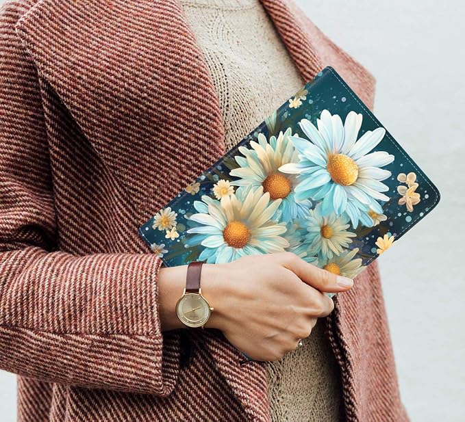 Case for Samsung Galaxy Tab S10 Plus 2024/ S9 Plus/ S9 FE Plus 5G 12.4 Inch 2023 Slim PU Leather Stand Folio Cover with Auto Wake Sleep Abstract Paint Dogs