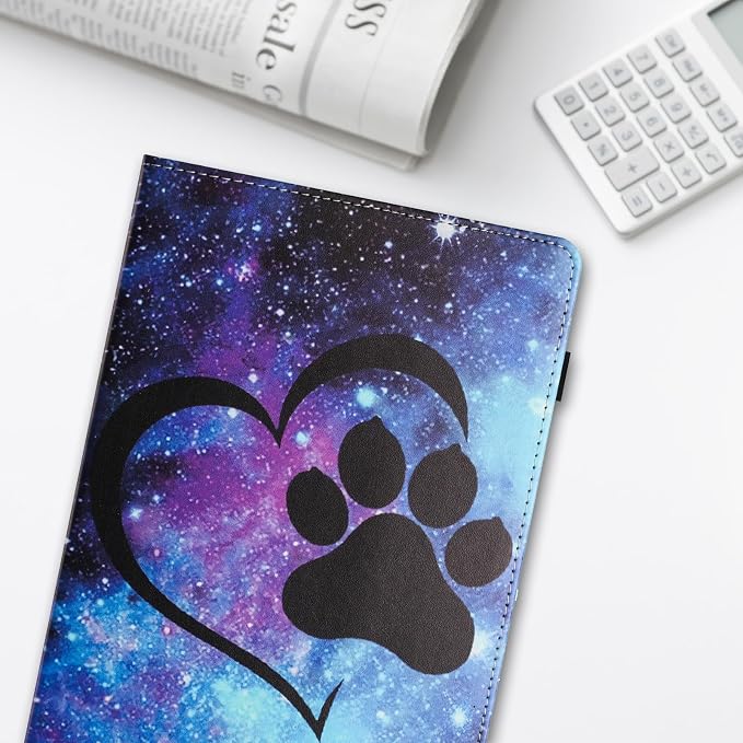 Dteck for iPad A16/10th Generation 10.9 Inch 2022 Case with Pencil HolderPremium PU Leather Folio Multiple Viewing Angles Stand Cover Auto Wake/Sleep Protective Tablet Cases for Women MenBookshelf