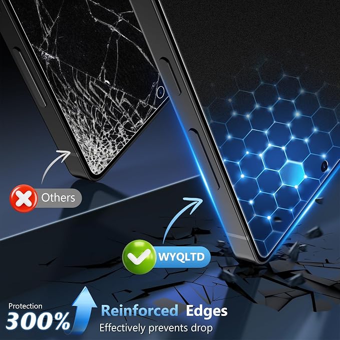 2 Pack for Samsung Galaxy S25 Ultra Matte Privacy Screen Protector | Fingerprint Unlocking 23° Anti Spy Anti Glare Anti Fingerprint 9H Glass Full coverage Case Friendly Easy Installation
