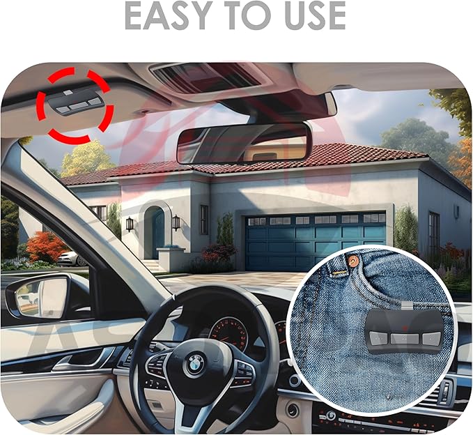 2X GITR-3 Genie Garage Door Opener Remote Intellicode, 10-Year-Warranty