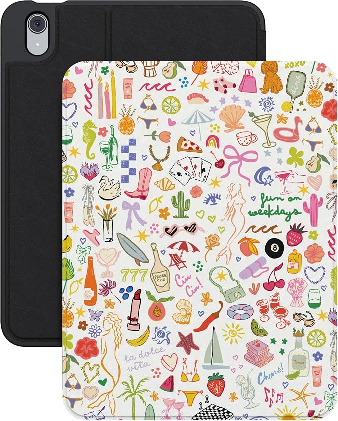Casely iPad 10.9 (10th Gen / A16) Case | All the Fun Things | Fun on Weekdays