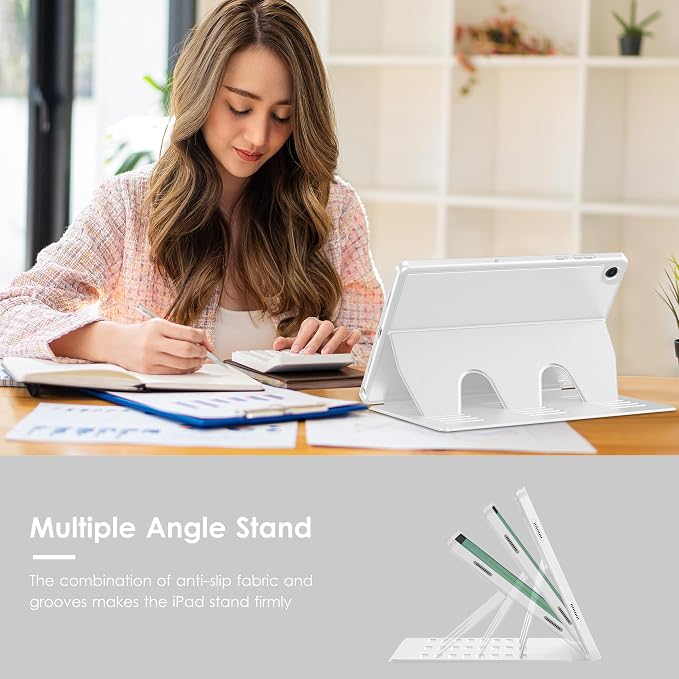 Case for Samsung Galaxy Tab A11+ Plus 11 inch 2026 Model (SM-X230/X236)Multiple Angles Stand CoverSoft BackPencil Holderand Auto Sleep/WakeBlack