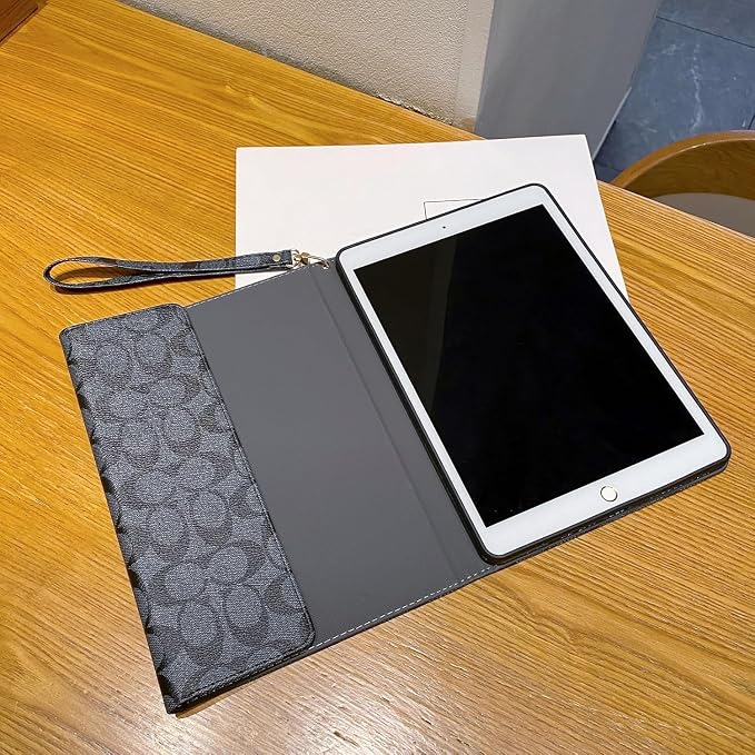 Case for iPad 11th Generation 11 Inch 2025 (A16) / iPad 10th Generation 10.9 Inch 2022 PU Leather Protective Folio Cover with Multi-Angle Stand Hand Strap