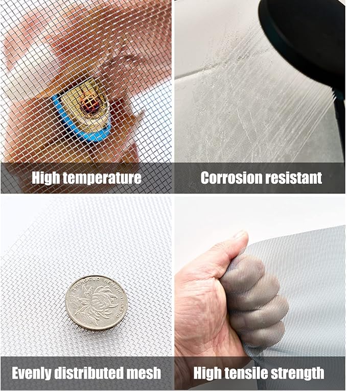Stainless Steel Woven Wire Mesh 304 Stainless Steel Woven Wire, 80 Mesh Fly