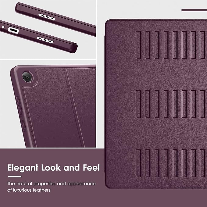 Case for Samsung Galaxy Tab A11+ Plus 11 inch 2026 Model (SM-X230/X236)Multiple Angles Stand CoverSoft BackPencil Holderand Auto Sleep/WakeBlack