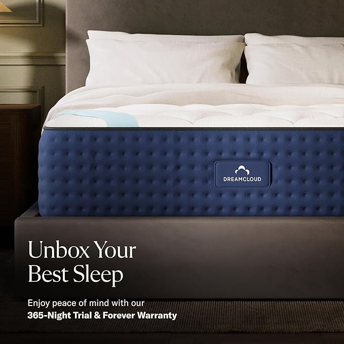 Premier 13" Cal King Mattress - Luxury Hybrid Memory Foam - 365 Night Trial - Premium Pressure-Relieving Layers - Forever Warranty - Mattress in a Box - CertiPUR-US Certified