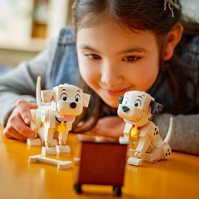 Lego 43271 Disney Lucky & Penny 101 Dalmatians Puppies Toy Birthday Present Blocks Educational Girls Boys Children 6 7 8 9 Year Old Animal Creature Mother Father