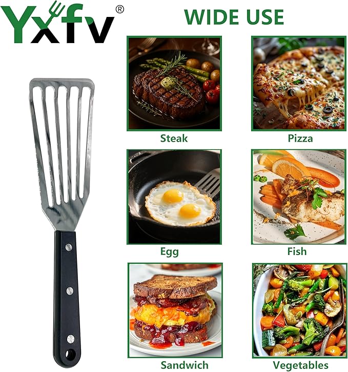YXFV 11" Slotted Fish Spatula Stainless Steel
