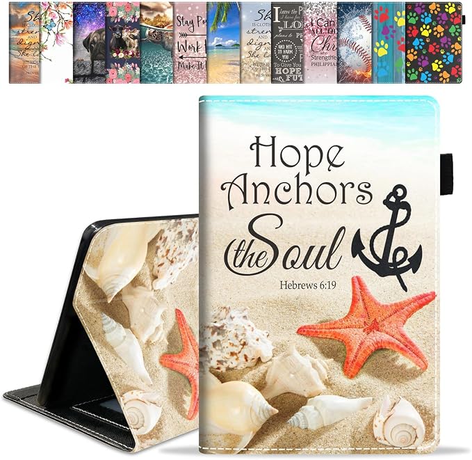 Case for Amazon Fire HD 8/Fire HD 8 Plus Tablet (12th/10th Generation 2024/2022/2020 Release) Premium PU Leather Cover with Auto Sleep Wake African Women