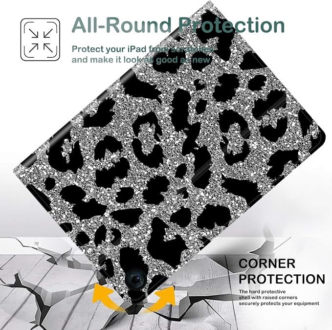 Case for iPad 10.2-inch (2021/2020/2019)/ iPad Air 10.5 2019 / iPad Pro 10.5 Multi-Angle Bracket with Automatic Sleep/Wake Protection Case - Babe We Got This