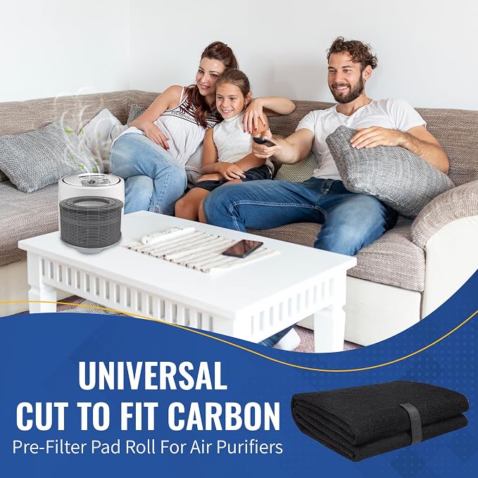 CFS – Pack of 2, Universal Cut to Fit Carbon Pre-Filter Pad Roll