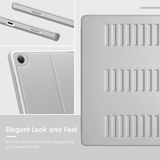 Case for Samsung Galaxy Tab A11+ Plus 11 inch 2026 Model (SM-X230/X236)Multiple Angles Stand CoverSoft BackPencil Holderand Auto Sleep/WakeBlack