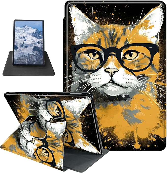 Case for Kindle Fire 7 Tablet (12th Generation 2022 Release) Baseball Theme 360 Degree Rotating Stand Protective Cover with Auto Sleep/Wake for Fire 7 2022 Tablet
