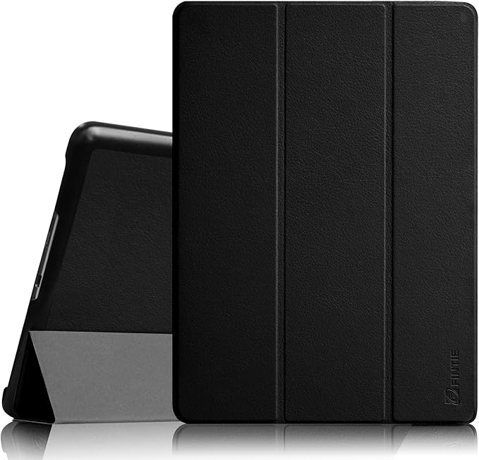 Fintie Slim Case for Samsung Galaxy Note Pro 12.2 &amp Tab Pro 12.2 Black | Trifold Stand Lightweight PU Leather Hardback Microfiber Lining Auto Sleep/Wake