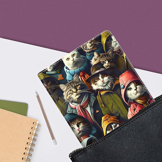 Case for iPad (A16) 11th Generation 11 Inch (2025) iPad 10th Generation 10.9 Inch (2022)，Slim Fit Foldable Standing Cover Case with Auto Sleep/Wake Retro Moth