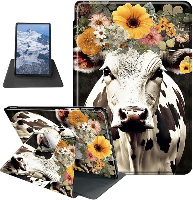 Case for Kindle Fire 7 Tablet (12th Generation 2022 Release) Baseball Theme 360 Degree Rotating Stand Protective Cover with Auto Sleep/Wake for Fire 7 2022 Tablet