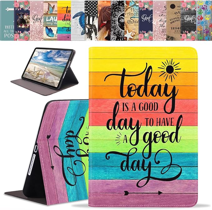 Case for iPad (A16) 11th Generation 11 Inch 2025 iPad 10th Generation 10.9 Inch 2022 Slim PU Leather Folio Smart Cover with Stand &amp Auto Wake/Sleep Bible Verse Psalm 46:10