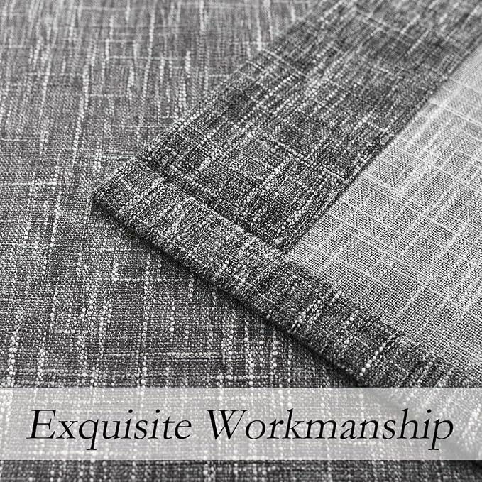 Ombre Light Filtering Door Curtain 100" Extra Wide Gradient Print on Rayon
