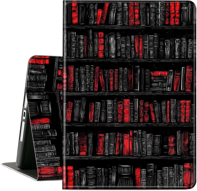 Case for Microsoft Surface Pro 11/10 / 9 13 InchPU Leather Cute Slim Folio Adjustable Stand Cover Case for Surface Pro 11th Edition AIAutumn Red Forest