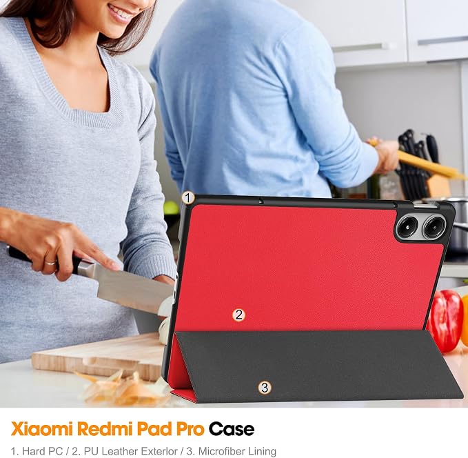 for Samsung Galaxy Tab S11 Casehigh qualit Magnetism Shell LightweightDouble Foldable and deformableScratch ResistantAutomatic Sleep/Wake-up