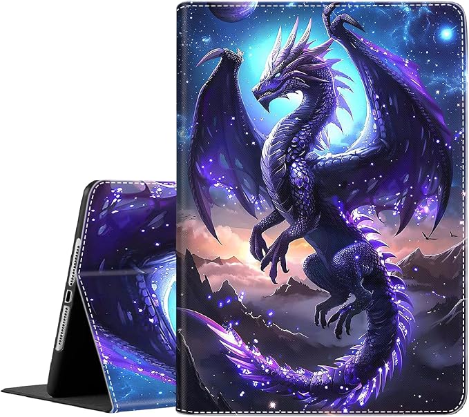 Case for iPad 9th/8th/7th Generation 2021/2020/2019 iPad 10.2 Inch Also Fit iPad Air 3th Gen 2019/iPad Pro 10.5 inch，Standing Cover with Auto Sleep/WakeCute Black Cat