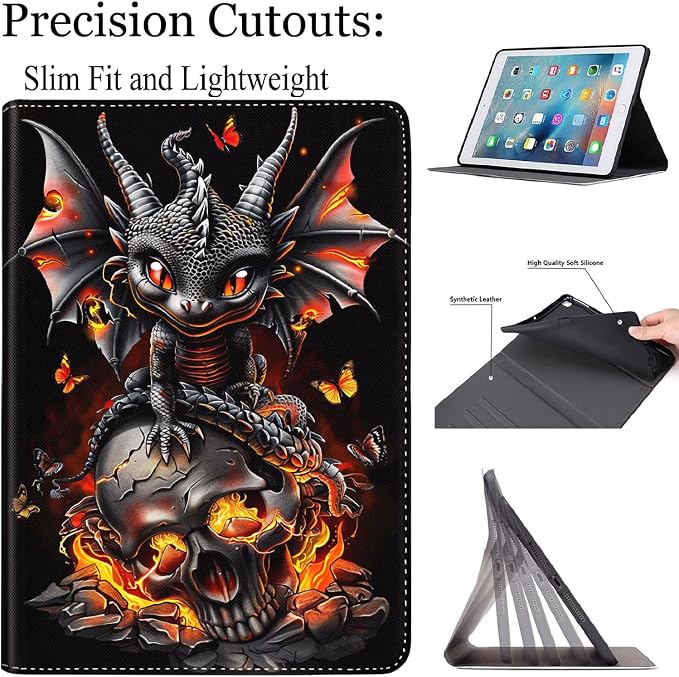 Case for New iPad (A16) 11th Generation 11 Inch 2025for iPad 10th Generation 2022 10.9 Inch Multi-Angle Stand Smart Cover Shockproof with Auto Wake/Sleep ，Starry Sky