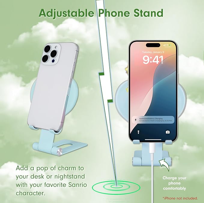 Sonix x Sanrio Character Phone Stand | Adjustable Cell Phone Holder Desk Stand Dock | Badtz Maru