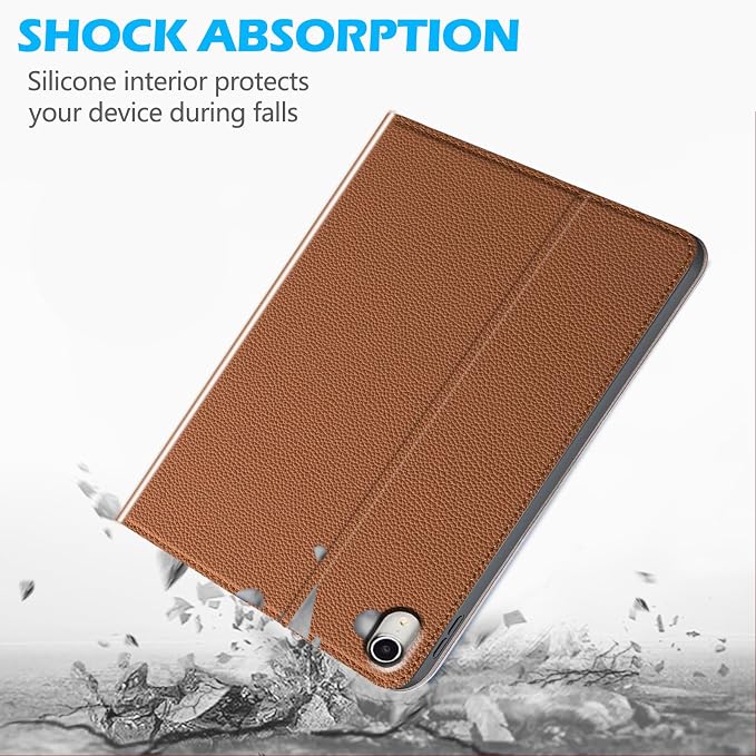 Case for 10.2-inch iPad 7th/8th/9th Gen (2019-2021 | Microfiber Leather ，Shockproof Smart Cover | Adjustable Stand | Auto Wake/Sleep | Multiple View Angles | Black