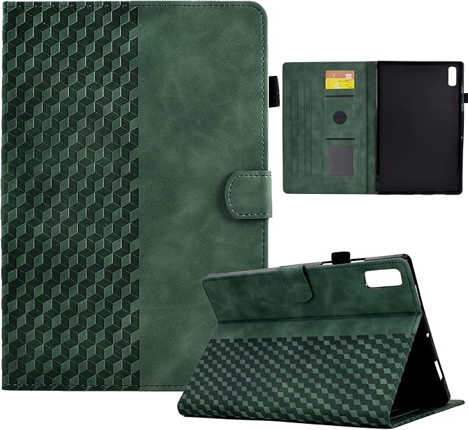 Case for Lenovo Tab M11/Tab K11 LTE 11 2024 Cover (Model:TB330FU) Magnetic PU Leather Folio Adjustable Stand Case Foldable Card Holder Multi-Angle Lenovo Tab M11Black