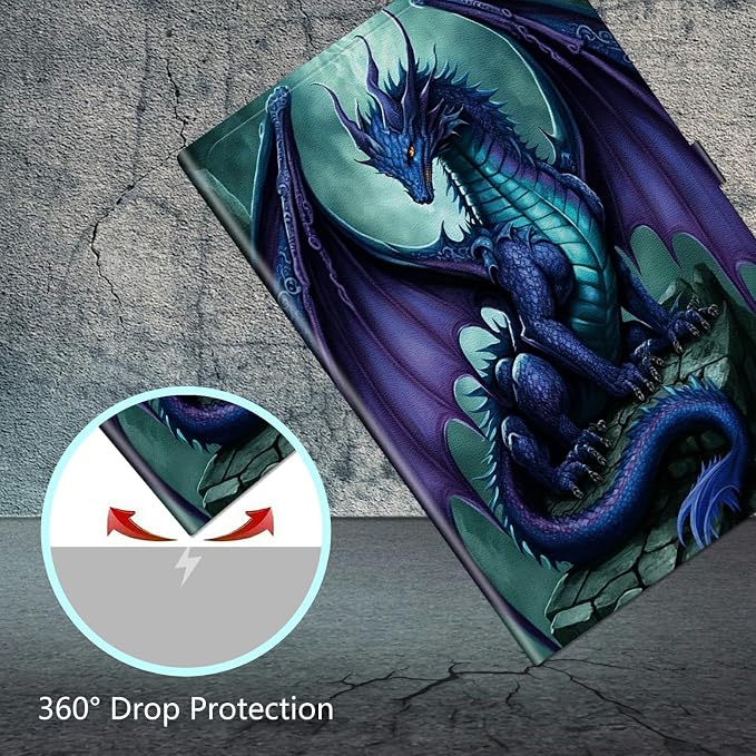 Universal Case for 10.6 inch 11 inch TabletUniversal Case for 10.6-11 Inch Touchscreen TabletSlim PU Leather Stand Folio Shell Cover with 360 Degree Rotatable Kickstand ViewingAbstract Sun Leaf
