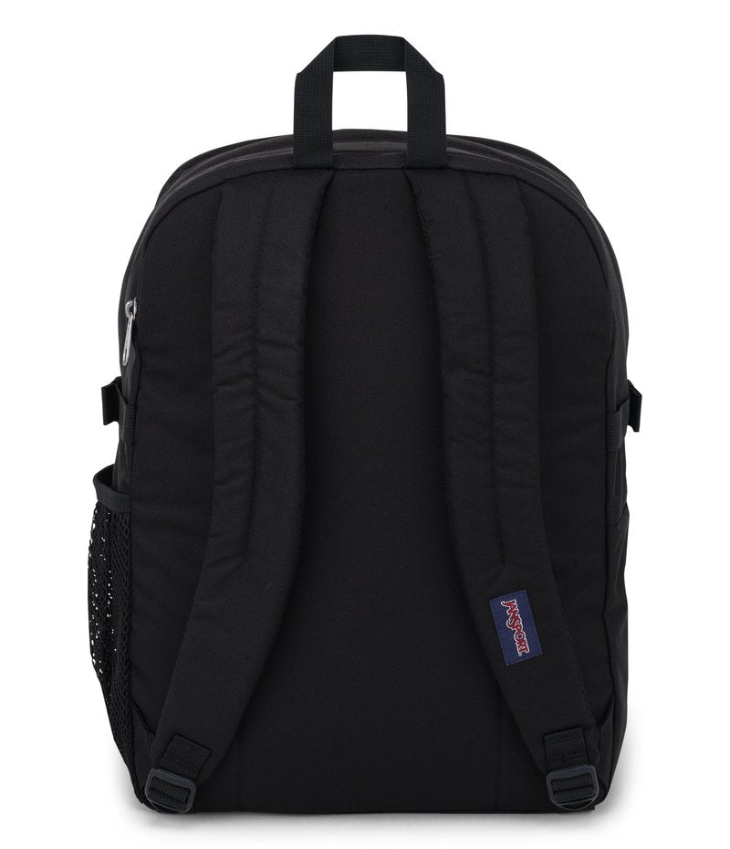 JanSport Main Campus Backpack - Travel or Work backpack w 15-Inch Laptop Sleeve and Dual Water Bottle Pockets, Black
