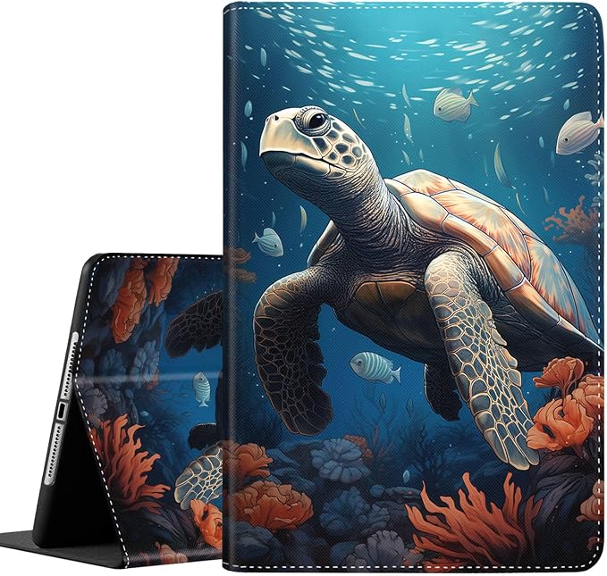 Case for New iPad (A16) 11th Generation 11 Inch 2025for iPad 10th Generation 2022 10.9 Inch Multi-Angle Stand Smart Cover Shockproof with Auto Wake/Sleep Baby Dragon