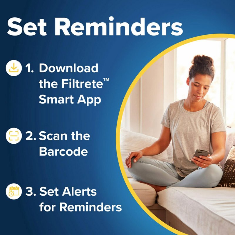 Filtrete 20x30x1 AC Furnace Air Filter, MERV 8, MPR 700, Tough on Pollen, Easy on Airflow, 3-Month Pleated 1-Inch Electrostatic Air Cleaning Filter, 4-Pack (Actual Size 19.880 x 29.880 x 0.8125 in)