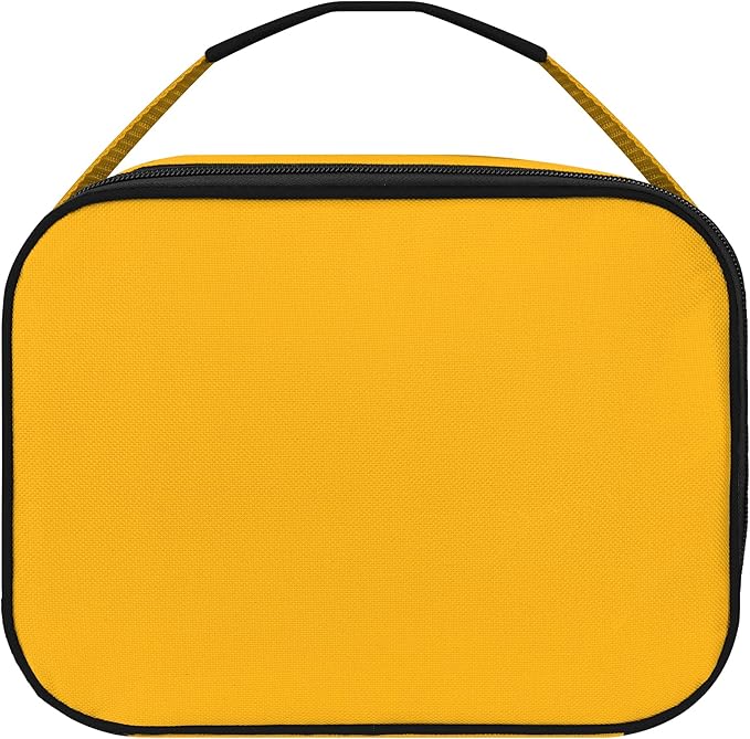 FOCO NFL Unisex-Adult Officially Licensed Wordmark Team Color Big Logo Football Zip Closure 7L Lunch Bag - Los Angeles Chargers