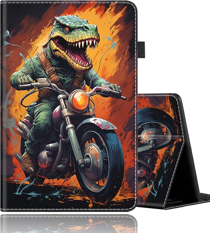 Case for All-New Amazon Kindle Fire HD 8 &amp 8 Plus Tablet (12th Generation/10th Generation 2022/2020 Release) 8 Durable Shockproof Protective Cover，Pug Weightlifting
