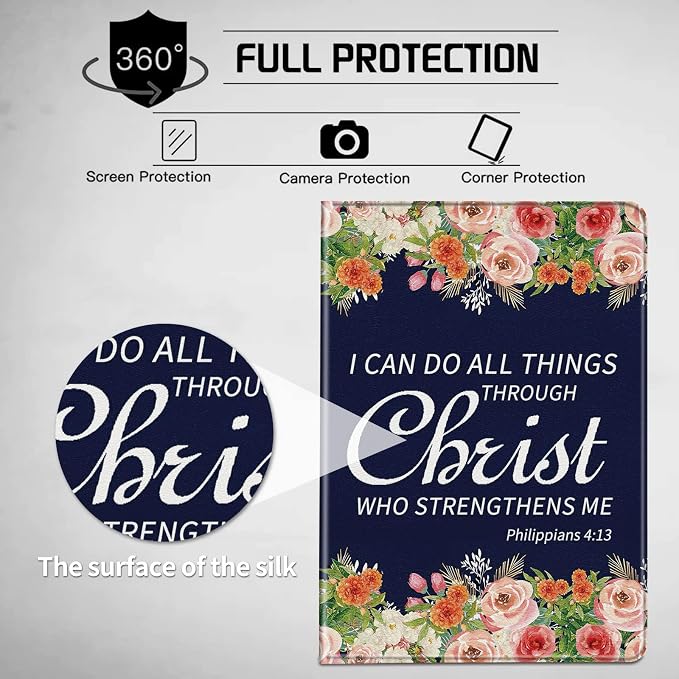 for Kindle Paperwhite 11th Gen 2021 6.8 inch Case - Signature Edition with Adjustable Stand &amp Auto Wake/Sleep - American Flag &amp Skull