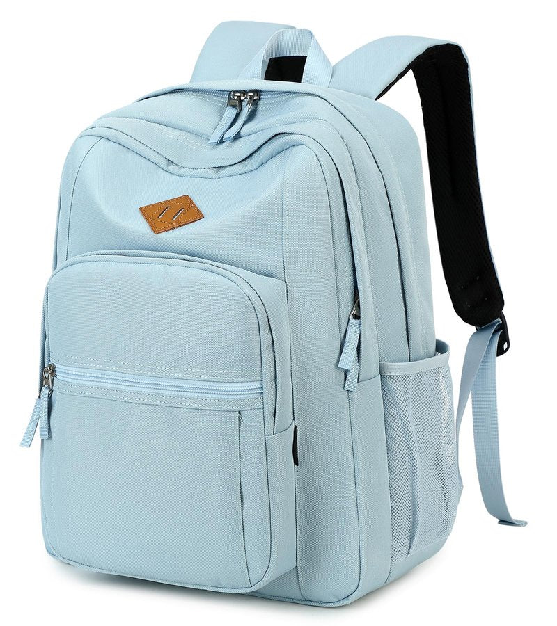 abshoo Classical Basic Womens Travel Backpack For College Men Water Resistant Bookbag (LightsteelBlue)