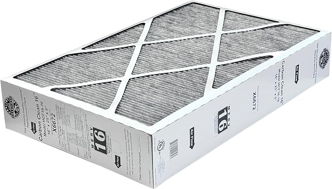 Lennox Healthy Climate X6672 16x25x5 Healthy Climate Carbon-Clean MERV 16