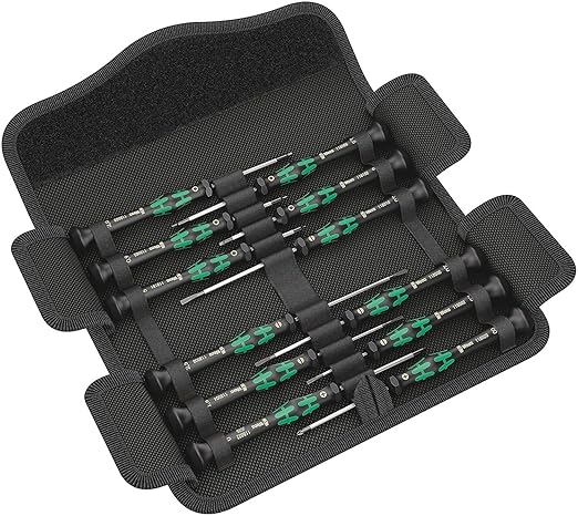 Wera 05073675001 Kraftform Micro-Set/12 Sb 1 Screwdriver Set