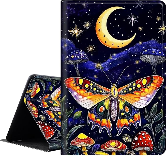 Case for All-New 7 Kindle Paperwhite 12th Gen 2024 &amp Kindle Colorsoft Signature EditionPU Leather Cover with Auto Sleep Wake FeatureAmerican Flag Eagle