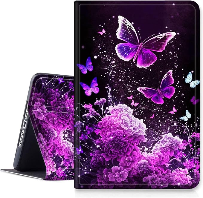 Case for iPad (A16) 11th Generation 11 Inch 2025/ iPad 10th Generation 10.9 Inch 2022 CaseHybrid Slim Multi-Angles Stand Auto Wake/Sleep Cover-Beach Sunset