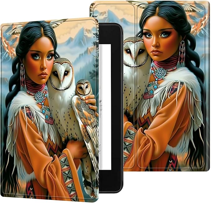 for 6 Kindle 11th Generation 2024/2022 Release Case (Model No: C2V2L3) E-Reader Multi-Angle Viewing Shockproof Smart Protective Case with Auto Wake/Sleep Baseball