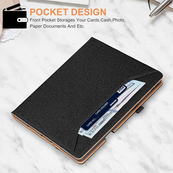 for Lenovo Idea Tab 11 Case with Pen Holder Shockproof Cover for Moto Pad 2026 Tablet Case TB336FUBlack